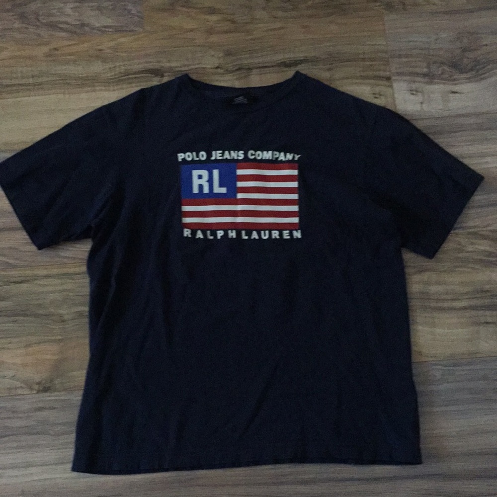 Ralph Lauren Polo T-Shirt Med. Blue